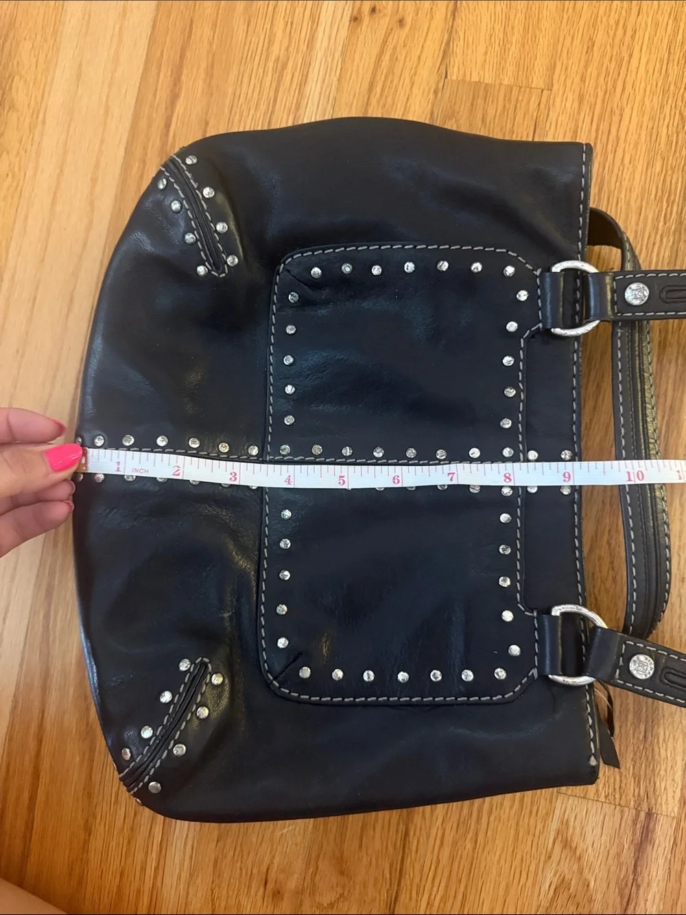 Vintage Michael Kors Black Studded Bag